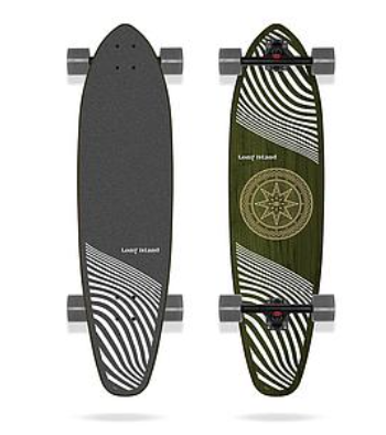 Longboard Long Island Bermuda 36"X9" Kicktail