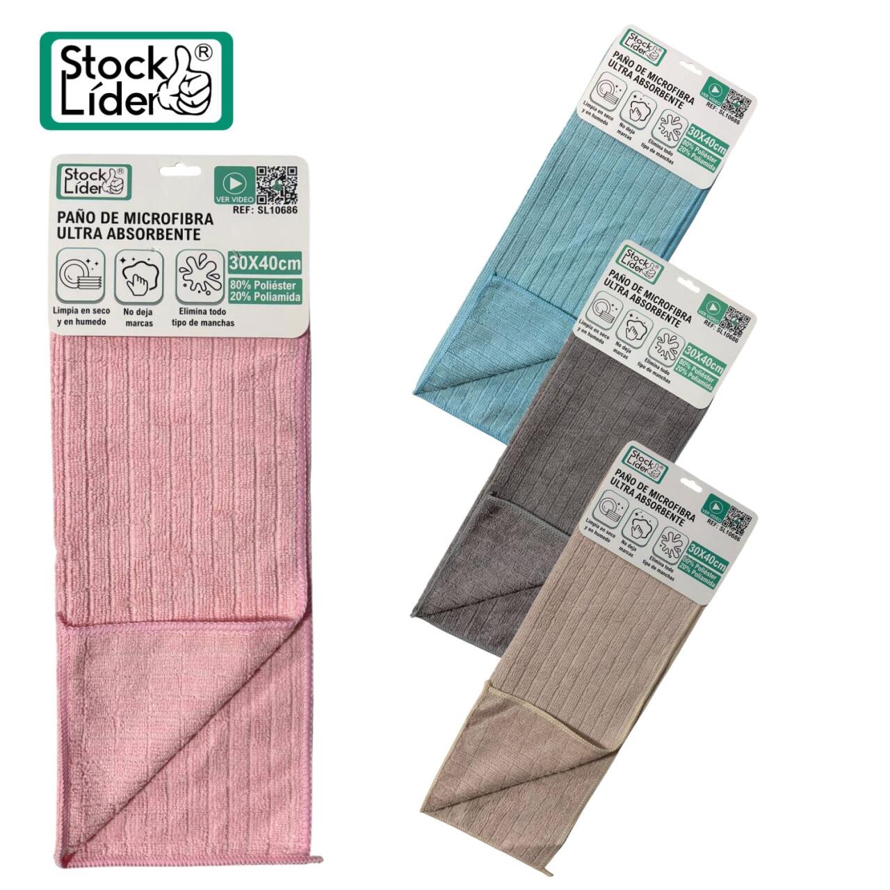 Paño de microfibra ultra absorbente