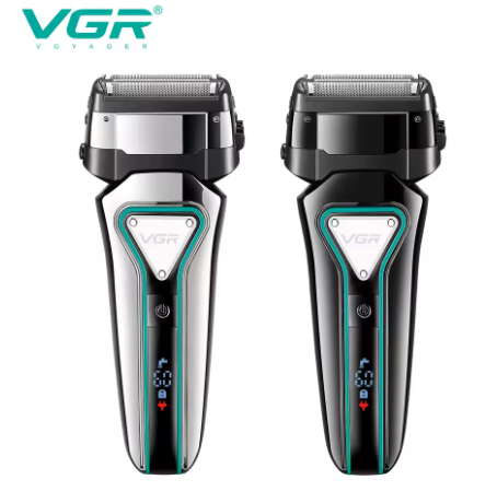 VGR 333 Afeitadora Eléctrica en Seco y Húmedo con Pantalla LCD